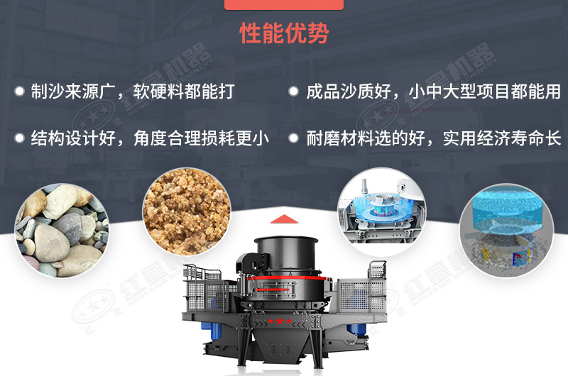 制砂机性能优势介绍